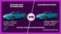 Xiaomi SU7 Standard vs Xiaomi SU7 Pro