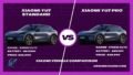 Xiaomi YU7 Standard vs Xiaomi YU7 Pro