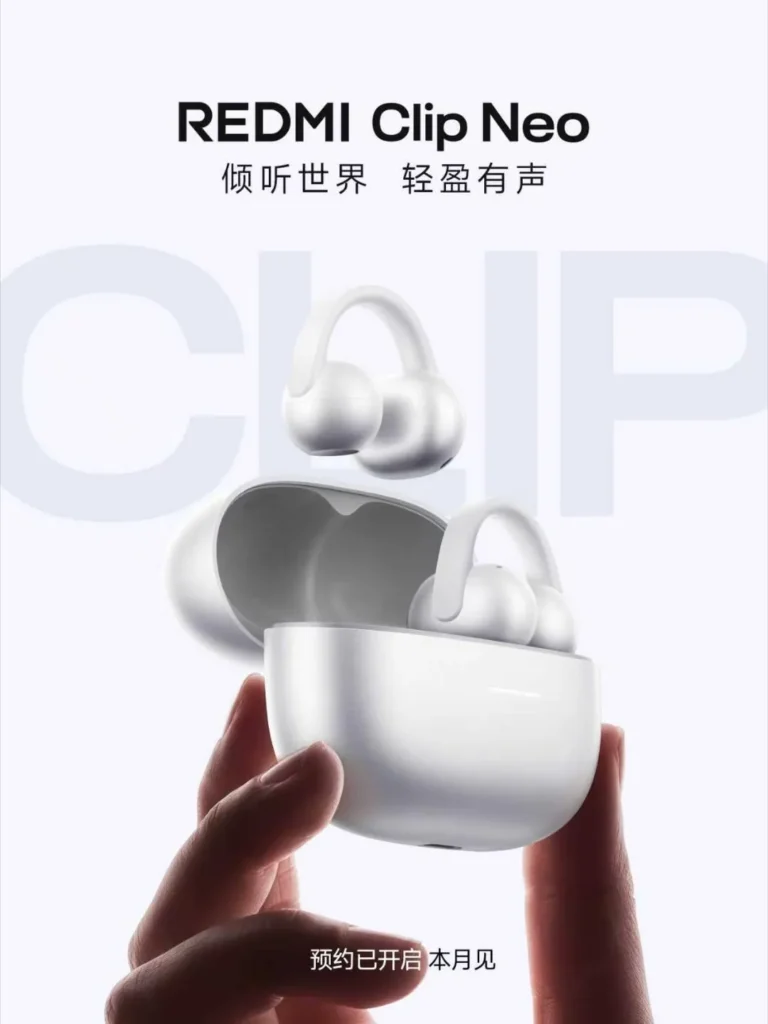REDMI Clip Neo: First Clip-On Earbuds Launch with K100