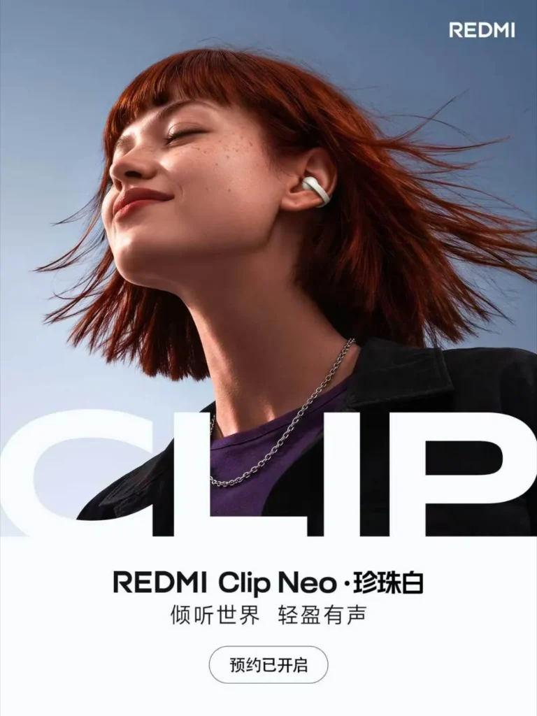 REDMI Clip Neo: First Clip-On Earbuds Launch with K100