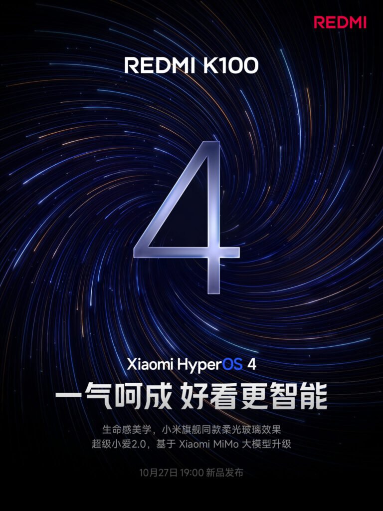Redmi K100: 10,000mAh Battery, Specs, Launch Date