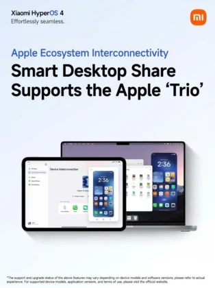 Xiaomi HyperOS 4 Adds Apple Ecosystem Support