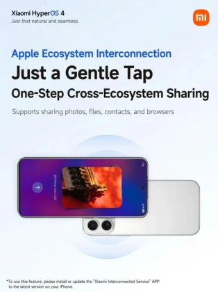 Xiaomi HyperOS 4 Adds Apple Ecosystem Support