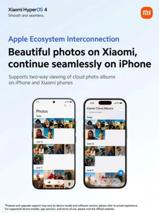 Xiaomi HyperOS 4 Adds Apple Ecosystem Support