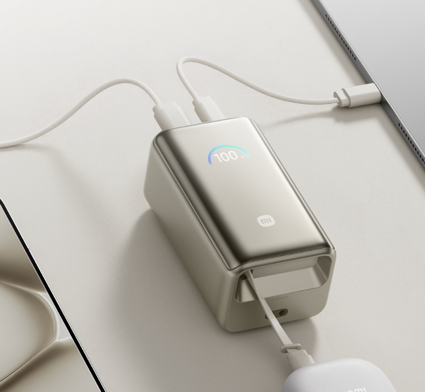 Xiaomi Power Bank Retractable Cable 10000 55W