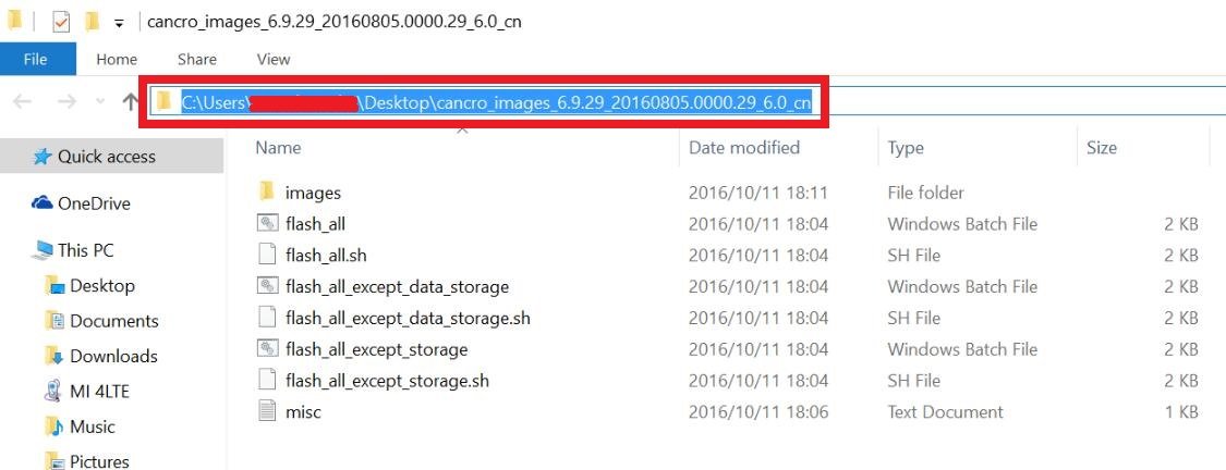 Install Xiaomi Stable ROM Using Fastboot Update