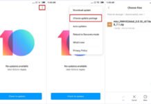 How to Install Xiaomi Stable ROM Using Local Update Install Xiaomi Stable ROM Using Local Update