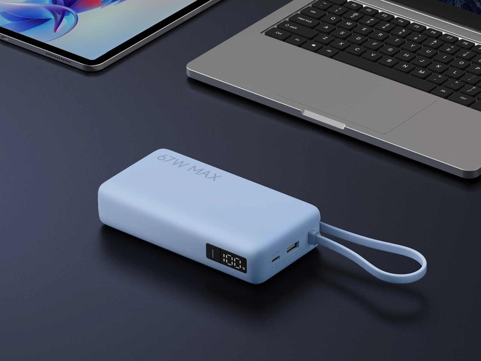 Xiaomi 67W Power Bank 20000 With Built-In Cable